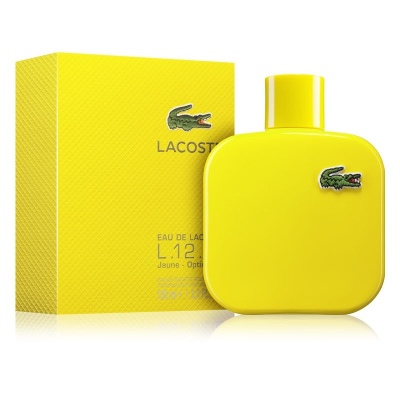 Lacoste Eau De Lacoste L.12.12 Jaune Optimistic For Men - Eau De Toilette  100ml product-image